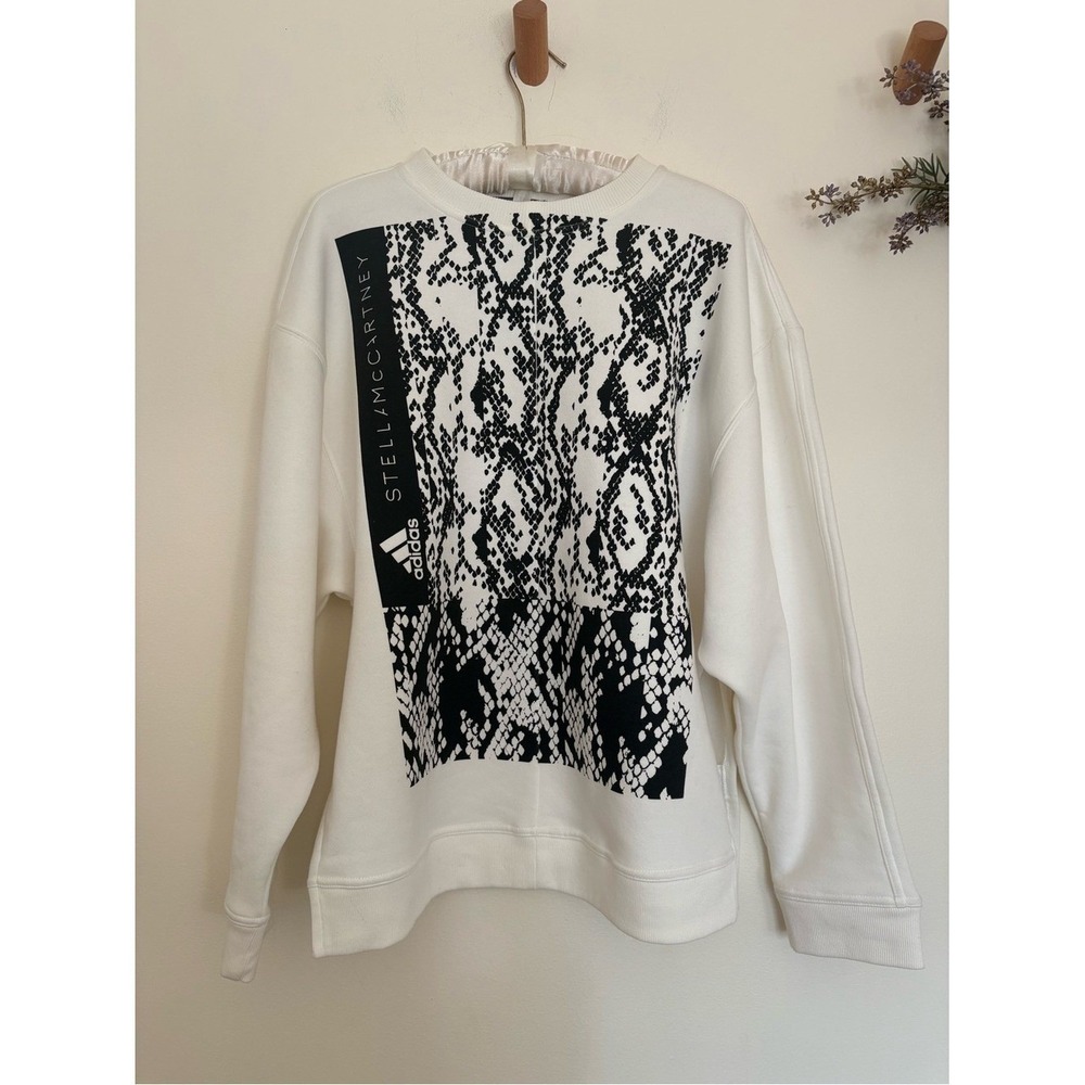 Adidas Stella McCartney Snake Print Sweatshirt NWT Small